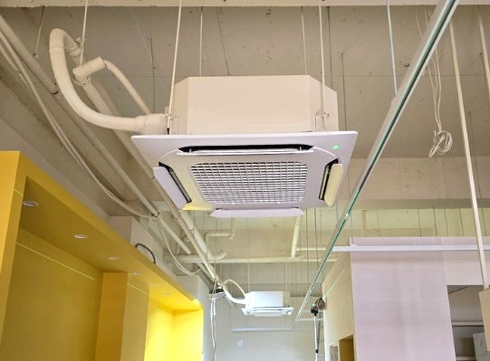 카페 시스템 에어컨 설치